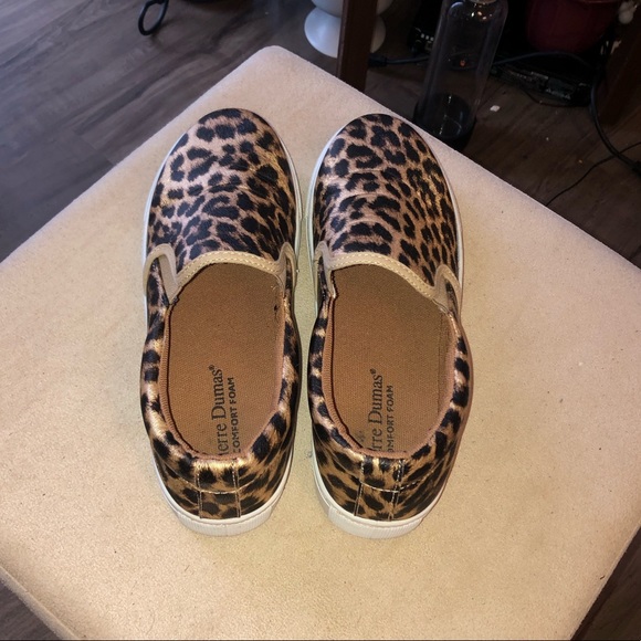 ⚡️PIERRE DUMAS Comfort Foam Slip-on Cheetah Sneaker | Women’s Shoe Size 7.5 - Picture 5 of 7